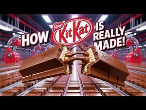 How Kit Kat Is REALLY Made 🍫 Inside the World's Biggest Chocolate Factory!