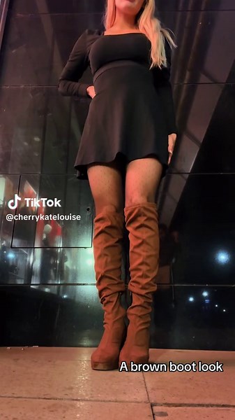 Can someone PLEASE find me some knee high boots that are skin tight and won’t fall down