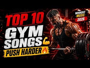 10 Motivational Gym Songs | Cool beat Gym Music 2026 💪 Fitness Motivation Mix