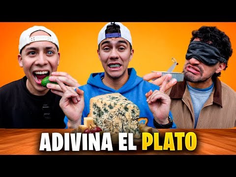 GUESS THE FOOD BUT BLINDFOLDED, WITH A BLIND PERSON