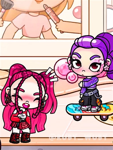 RUMI AND MIRA ARGUE WHO IS THE BEST 😂❤️ #avatarworld