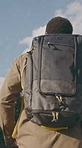 With durable exterior fabric and a water-resistant coating, the Everyday Max Backpack is ideal for fall outdoor trips (and is now recycled!). 🌲🍂🥾 | Solo New York