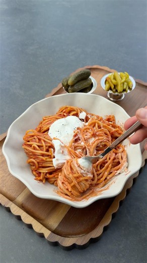 Salçalı Makarna Tarifi | Nudeln in Tomatenmark-Soße - einfach, schnell gemacht und lecker #nudeln