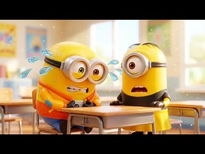 😱 What is Bob Hiding? Minions Back To School Fail! | Funny Minions Animation