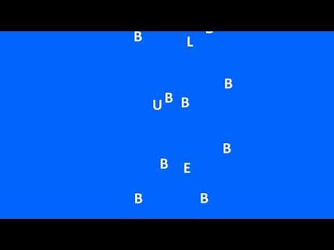 BLUE, another puzzle game for you