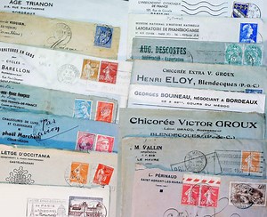 1930s French Vintage Envelopes – Antique Paper Ephemera – Old French Mail for Scrapbooking & Decor - Etsy Australia