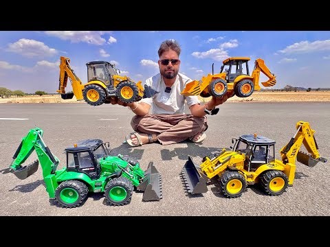 Remote Controlled JCB Unboxing | JCB Backhoe Loader 3DX 4x4 Off-roading Vehicles |