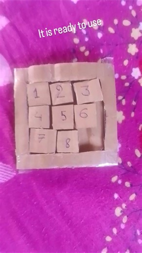 how to make puzzle in home easily #viral