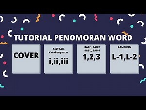 TUTORIAL MEMBUAT HALAMAN BERBEDA PADA SKRIPSI ATAU PENULISAN ILMIAH DI MICROSOFT WORD