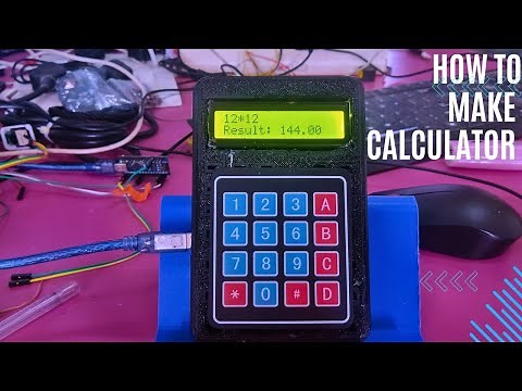 how to make calculator using Arduino | Arduino uno calculator using 4×4 keypad and lcd | science