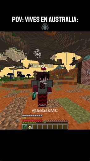POV: Vives en Australia #minecraft #minecraftshorts #minecraftmemes
