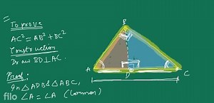 Phytagorus theorem class 10 ... | Filo