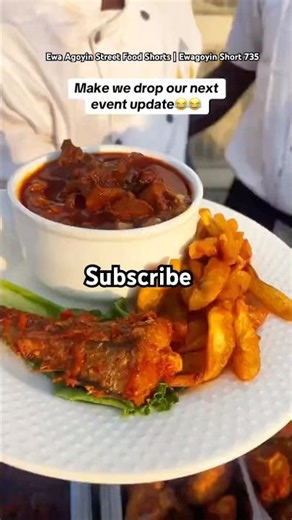 butter my bread: Best African Cuisine, Culinary Dish for an Event in Nigeria | Ewa Agoyin #shorts