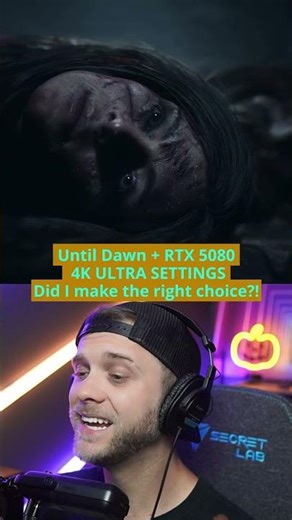 Until Dawn | 4K Ultra Settings + RTX 5080 | I Couldn’t Let Hannah Go… 😭