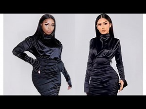 ME VS FASHION NOVA MODEL | 800$ Fall Try on Haul!! 20+ Items (HUGE)