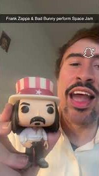 Bad Bunny & Frank Zappa perform SPACE JAM #shorts