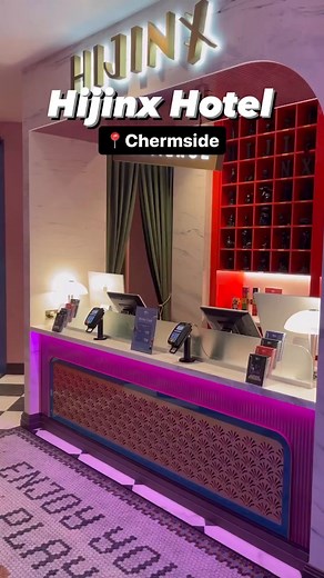 Hijinx Hotel just opened at Westfield Chermside, but this is one hotel where you are not going to sleep 🤩 Read all about it here: theurbanlist.com/brisbane/a-list/hijinx-hotel-brisbane | Urban List Brisbane