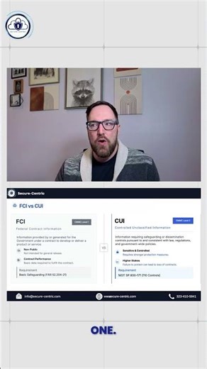 FCI vs CUI Explained for DoD Contractors