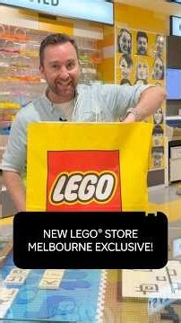 Check out every item of the new exclusive LEGO Store Melbourne merch that has just arrived!