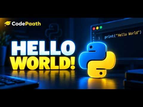 Your First Python Program | Hello World