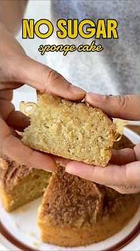 No Sugar, No Jaggery, No Dates Delicious Cake Recipe...