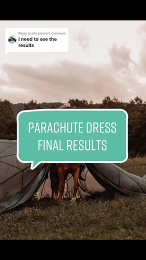 Parachute Dress Photoshoot Results