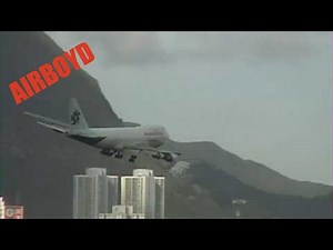 Air Hong Kong 747 Landing Kai Tak (1998)