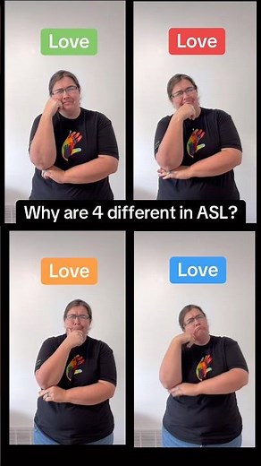 💗 How to sign “love” (4 ways) in ASL | Beginner ASL Love Signs
