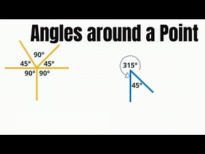 Calculating angles around a point Video Lecture | Year 6 Mathematics