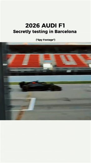 Wow, sounds great - The new Audi's 2026 F1 car the ( R26 ) being on track for the first time #f1 #audi #audisport #audif1 📸IG: dmitriy_v12 | Daddy Drives