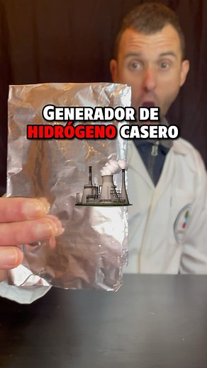 7.9K views · 8.8K reactions |  CREA tu propio HIDRÓGENO con GALIO y ALUMINIO  ¡Generador CASERO!  ¿Qué experimento hacemos el siguiente?  #quimica #ciencia #divulgacioncientifica #sabiasque #curiosidades #experimentos #quimiclan | Quimiclan | Facebook