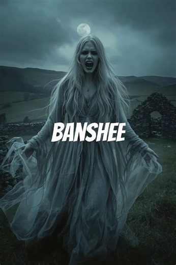 Banshee: The Haunting Spirit That Cries Before Death #MythicalCreature #Story #Shorts
