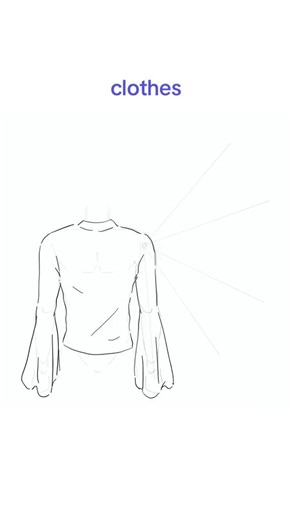 Drawing animation clothing drapery folds