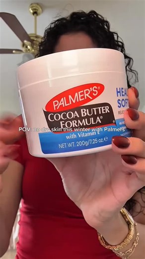 Palmer's on Instagram: "One jar, endless uses - keeping dry skin away all winter ❄️ @miriamx.c #Palmers #cocoabutter #FlipIt #hack #jarhack #cocoabutterjar #Jar101"