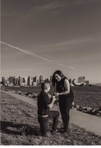 a christmas proposal #proposal #proposalphotographer #sandiegophotographer