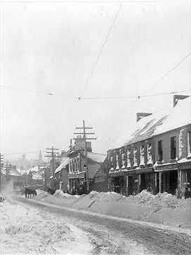 Water Street. Pic to A.I. Vid . 1944 . St. John's NL.