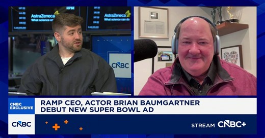 Ramp CEO, actor Brian Baumgartner debut new Super Bowl ad