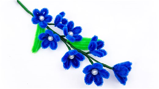 13K views · 173 reactions | Create stunning and elegant blue flowers...