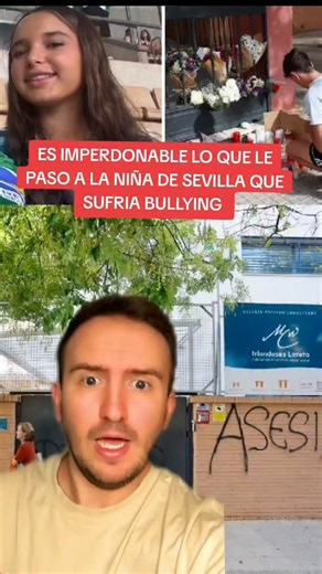 Una niña en Sevilla acaba con su vida por el Bullying #noticias #ultimahora #niña #bullying #colegio #sevilla | Adrian Barcia