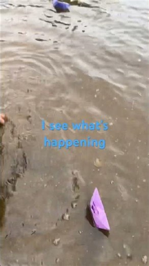 Origami boat race