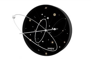 The solar system clock restores the moving status of three stars | designboom shop
