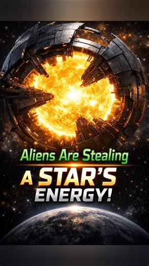 Aliens Are Stealing A Star's Energy ☀️ #shorts #space