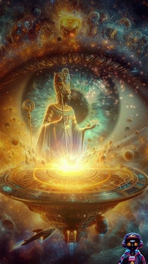 “The Eye of Creation | Cosmic Oracle Opens the Portal of Stars