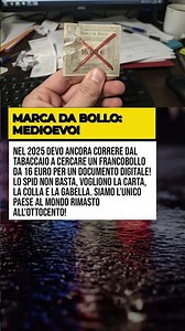 MARCA DA BOLLO: MEDIOEVO!