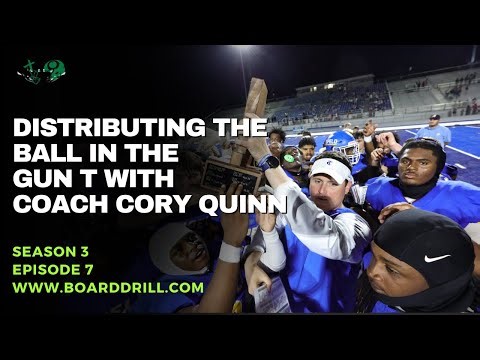 Distributing the Ball in the Gun T with Coach Cory Quinn