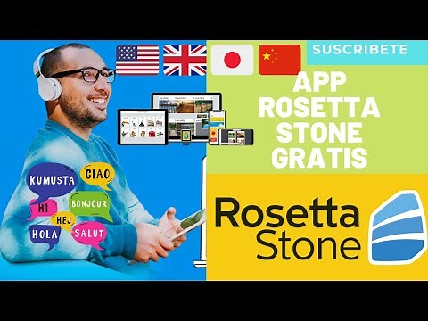 🎁App ROSSETA STONE Gratis✅ Aprende INGLÉS Fácil🍀 Acceso Completo A Todos Los Idiomas📲