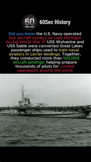 Why Chicago Had Aircraft Carriers During WWII #shorts