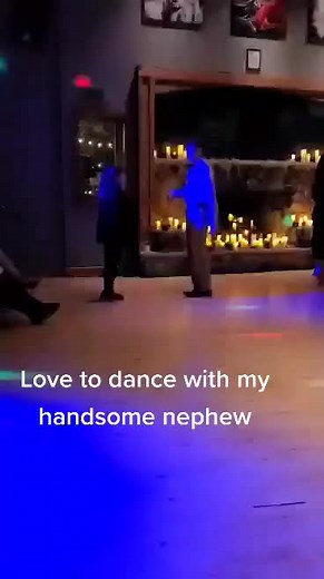 Aunt and nephew dancing at a friend's wedding. Never too old #helpinghandsparanormal