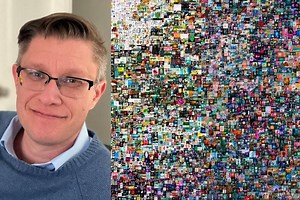 Artist Beeple's digital work sells for record $93 million