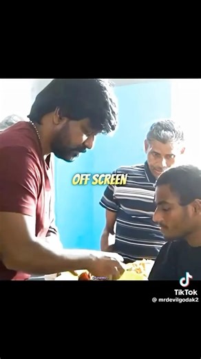 On screen ▶️ off screen Emotion scene 🥺❤️ #tamil #trending #actor #emotional #kollywood #viralvideo